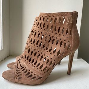 Aldo Cut Out Open Toed Booties